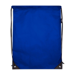 Sac à dos à cordon en non-tissé durable et résistant à la déchirure 5L couleur bleu roi deuxième vue frontale