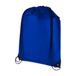 Sac à dos à cordon en non-tissé durable et résistant à la déchirure 5L couleur bleu roi