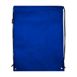 Sac à dos à cordon en non-tissé durable et résistant à la déchirure 5L couleur bleu roi deuxième vue arrière