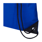 Sac à dos à cordon en non-tissé durable et résistant à la déchirure 5L couleur bleu roi vue détail 1