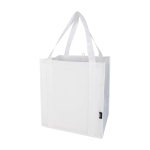 Pochette multiusage en polyester recyclé avec fond renforcé 29L couleur blanc