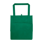 Pochette multiusage en polyester recyclé avec fond renforcé 29L couleur vert deuxième vue arrière