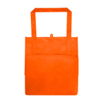 Pochette multiusage en polyester recyclé avec fond renforcé 29L couleur orange deuxième vue arrière