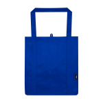 Pochette multiusage en polyester recyclé avec fond renforcé 29L couleur bleu roi deuxième vue frontale