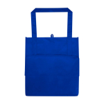 Pochette multiusage en polyester recyclé avec fond renforcé 29L couleur bleu roi deuxième vue arrière