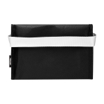 Sac isotherme en non-tissé recyclé pour 6 canettes, capacité 4L couleur noir deuxième vue arrière