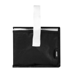 Sac isotherme en non-tissé recyclé pour 6 canettes, capacité 4L couleur noir vue latérale