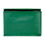 Sac isotherme en non-tissé recyclé pour 6 canettes, capacité 4L couleur vert deuxième vue frontale