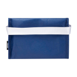 Sac isotherme en non-tissé recyclé pour 6 canettes, capacité 4L couleur bleu roi deuxième vue arrière
