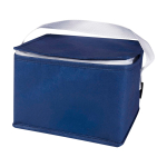 Sac isotherme en non-tissé recyclé pour 6 canettes, capacité 4L couleur bleu roi deuxième vue