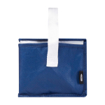 Sac isotherme en non-tissé recyclé pour 6 canettes, capacité 4L couleur bleu roi vue latérale