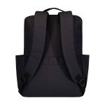 Sac à dos en polyester recyclé avec compartiment pour PC 15” couleur gris foncé deuxième vue arrière