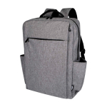 Sac à dos en polyester recyclé avec compartiment pour PC 15” couleur gris chiné