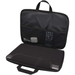 Mallette ordinateur portable polyester recyclé et doublure RPET 2 en 1 deuxième vue