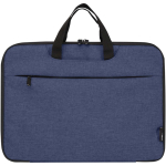 Mallette ordinateur portable polyester recyclé et doublure RPET 2 en 1 deuxième vue frontale