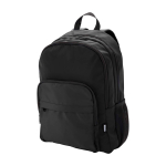Sac à dos ordinateur portable polyester recyclé poche pour PC 15” couleur noir