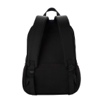 Sac à dos ordinateur portable polyester recyclé poche pour PC 15” couleur noir deuxième vue arrière