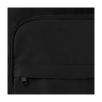 Sac à dos ordinateur portable polyester recyclé poche pour PC 15” couleur noir vue détail 1