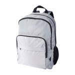 Sac à dos ordinateur portable polyester recyclé poche pour PC 15” couleur gris