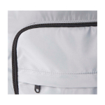 Sac à dos ordinateur portable polyester recyclé poche pour PC 15” couleur gris vue détail 1