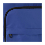 Sac à dos ordinateur portable polyester recyclé poche pour PC 15” couleur bleu roi vue détail 1