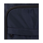 Sac à dos ordinateur portable polyester recyclé poche pour PC 15” couleur bleu marine vue détail 1