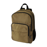 Sac à dos ordinateur portable polyester recyclé poche pour PC 15” couleur vert foncé