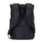 Sac à dos de voyage rabat enroulable et plusieurs poches PC 15” couleur noir deuxième vue arrière