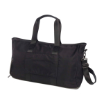 Sac de sport extensible au design élégant, capacité 35L couleur noir