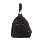 Sac de sport extensible au design élégant, capacité 35L couleur noir vue latérale