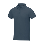 Polo à manches courtes pour homme en coton piqué 200 g/m² Herren-Poloshirt aus Piqué-Baumwolle, 200 g/m2, Elevate Life couleur cyan