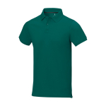 Polo à manches courtes pour homme en coton piqué 200 g/m² Herren-Poloshirt aus Piqué-Baumwolle, 200 g/m2, Elevate Life couleur vert foncé