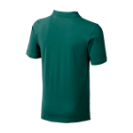 Polo à manches courtes pour homme en coton piqué 200 g/m² Herren-Poloshirt aus Piqué-Baumwolle, 200 g/m2, Elevate Life couleur vert foncé vue arrière