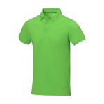 Polo à manches courtes pour homme en coton piqué 200 g/m² Herren-Poloshirt aus Piqué-Baumwolle, 200 g/m2, Elevate Life couleur vert fluorescent