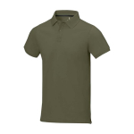 Polo à manches courtes pour homme en coton piqué 200 g/m² Herren-Poloshirt aus Piqué-Baumwolle, 200 g/m2, Elevate Life couleur vert olive