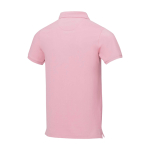 Polo à manches courtes pour homme en coton piqué 200 g/m² Herren-Poloshirt aus Piqué-Baumwolle, 200 g/m2, Elevate Life troisième vue arrière