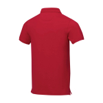 Polo à manches courtes pour homme en coton piqué 200 g/m² Herren-Poloshirt aus Piqué-Baumwolle, 200 g/m2, Elevate Life troisième vue arrière