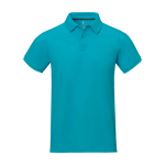 Polo à manches courtes pour homme en coton piqué 200 g/m² Herren-Poloshirt aus Piqué-Baumwolle, 200 g/m2, Elevate Life deuxième vue frontale