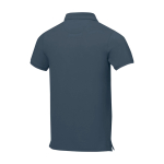 Polo à manches courtes pour homme en coton piqué 200 g/m² Herren-Poloshirt aus Piqué-Baumwolle, 200 g/m2, Elevate Life troisième vue arrière
