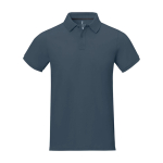 Polo à manches courtes pour homme en coton piqué 200 g/m² Herren-Poloshirt aus Piqué-Baumwolle, 200 g/m2, Elevate Life deuxième vue frontale