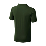 Polo à manches courtes pour homme en coton piqué 200 g/m² Herren-Poloshirt aus Piqué-Baumwolle, 200 g/m2, Elevate Life vue arrière