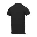 Polo à manches courtes pour homme en coton piqué 200 g/m² Herren-Poloshirt aus Piqué-Baumwolle, 200 g/m2, Elevate Life troisième vue arrière