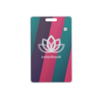 Carte ultra-mince de suivi pour portefeuille avec Find My couleur blanc