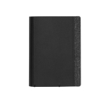 Portefeuille en polyester avec traceur connecté à Find My couleur noir