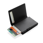Portefeuille en polyester avec traceur connecté à Find My couleur noir sixième vue