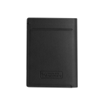 Portefeuille en polyester avec traceur connecté à Find My couleur noir huitième vue