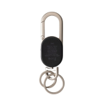 Porte-clés avec localisateur rechargeable compatible avec Find My couleur noir deuxième vue