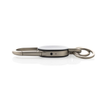 Porte-clés avec localisateur rechargeable compatible avec Find My couleur noir cinquième vue