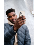 Support écologique avec aimant extra puissant pour téléphone couleur gris vue d'ambiance