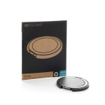 Support écologique avec aimant extra puissant pour téléphone couleur gris vue avec boîte